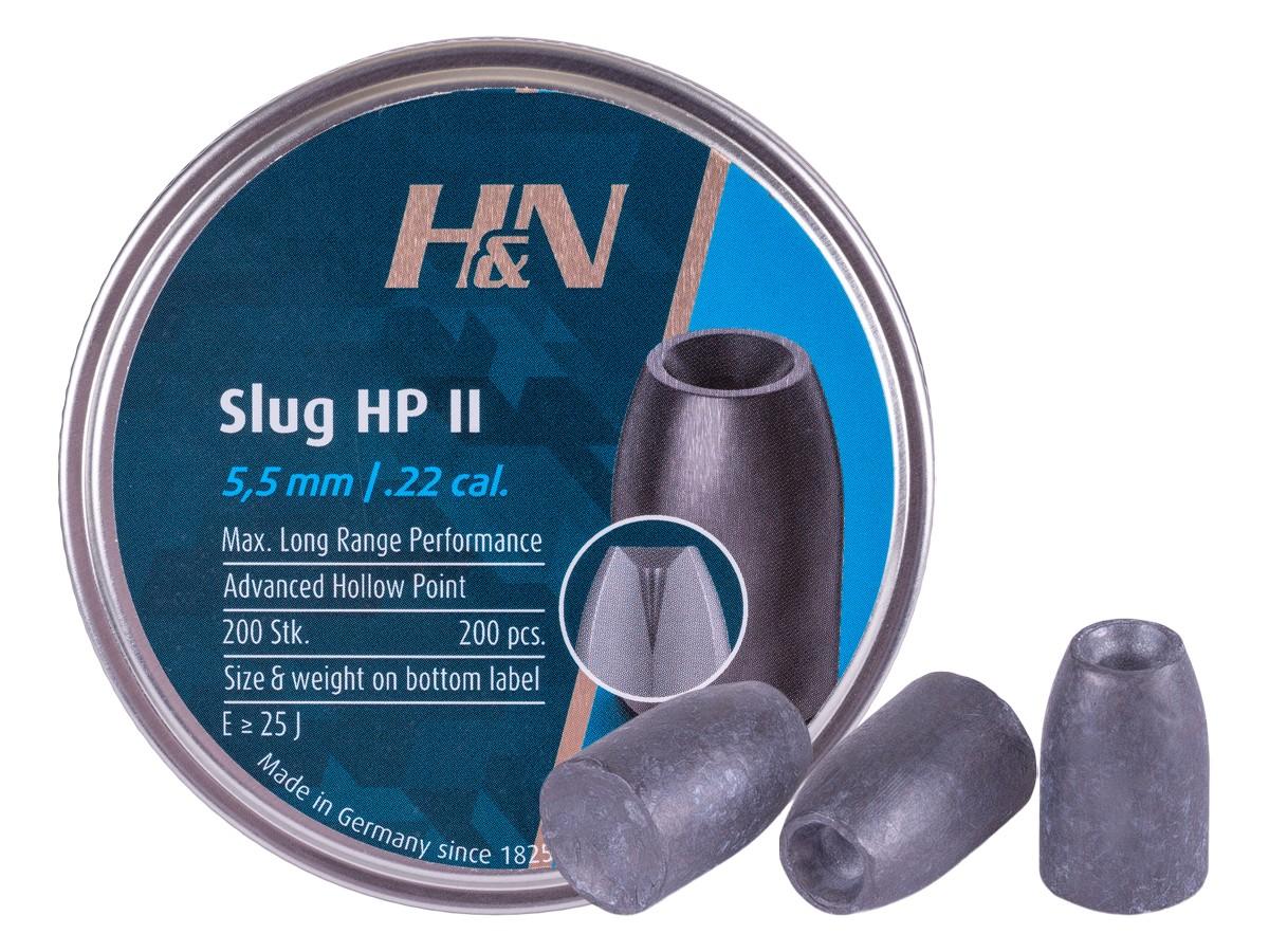 Slugs Heavy .217  -  5,5mm / Gewicht ; 25 Grain  / 200 Stuks in Box -4040-a